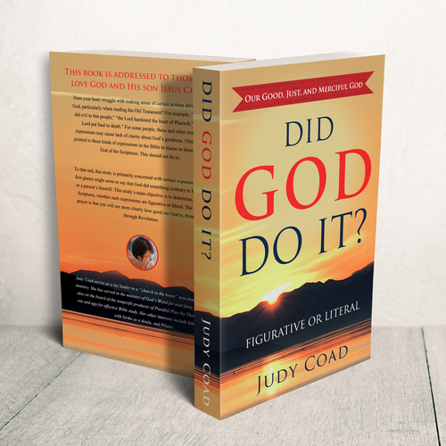 Design book cover and e-book cover  for book showing the goodness of God Design by arobindo