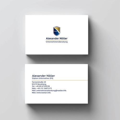 Logo & business card contest entry by SenseDesign