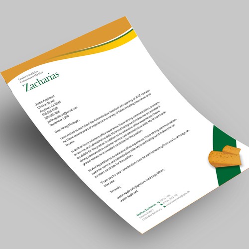 We need  letterhead design for our agricultural farm with production and sale of regional products Design von Xclusive16