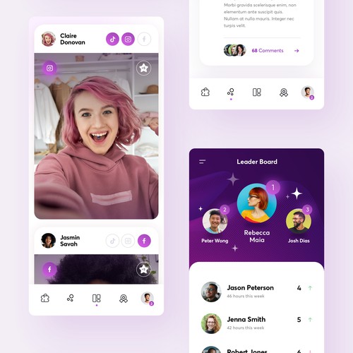 New Social Media Notification App Design Needed Design by Minimal D