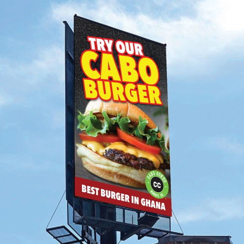 Billboard for Burger Company Design by Jamuga