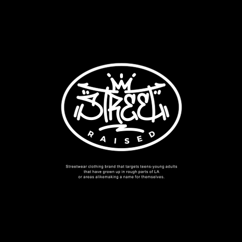 Design an edgy/urban logo for a streetwear clothing brand that appeals to teens-young adults. Design by zerO°