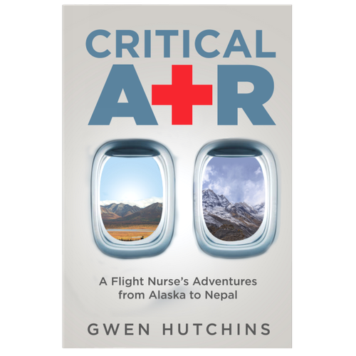 Create a cover about an emergency flight nurse's adventures Design by Arrowdesigns