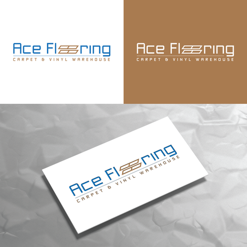 Ace Flooring Logo Design by Asad Adnan