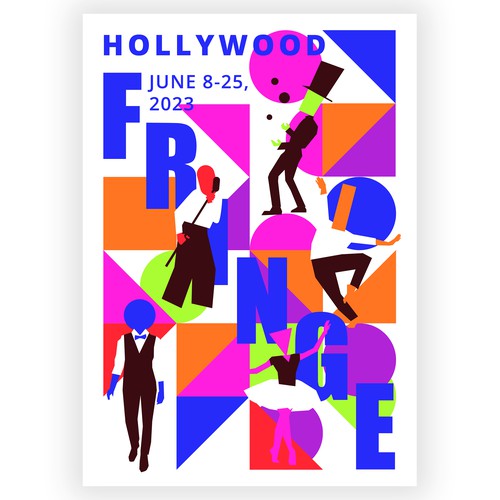 Guide Cover for LA's largest performing arts festival デザイン by Donn Marlou Ramirez