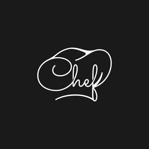 "CHEF": Food & Cooking Social Media Logo Design by MrBaba