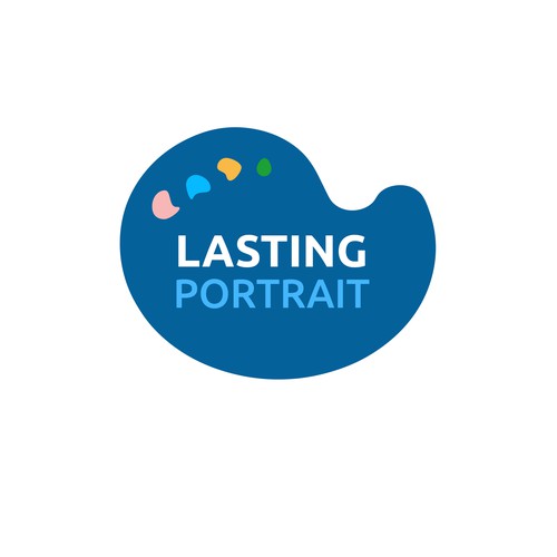 Custom Oil and Watercolor Portrait Logo and Word Art Design by eccomi