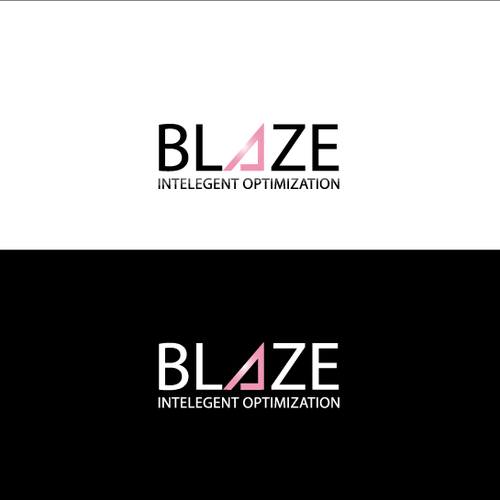 Blaze - Logo for hot new software startup Design by hand