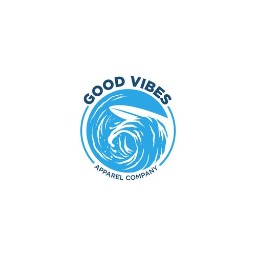 Brand logo design for surfer apparel company Ontwerp door adik