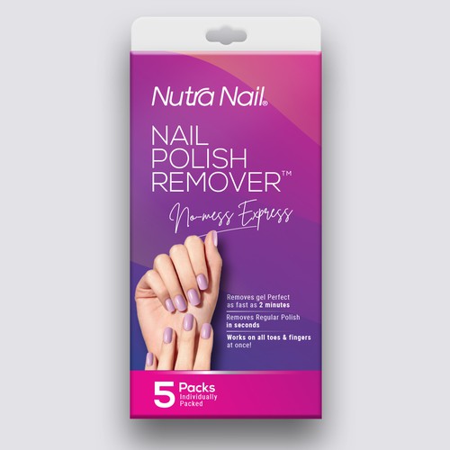 Nutra Nail Gel Remover Design by intanamir