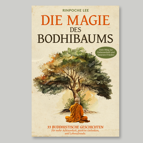 Design an appealing cover about Buddhist stories Design by Radmilica