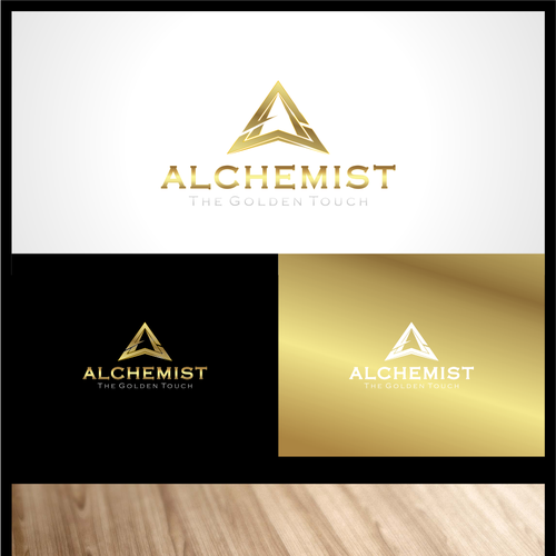 Design a luxury gold plating company logo Design by Black_Ink