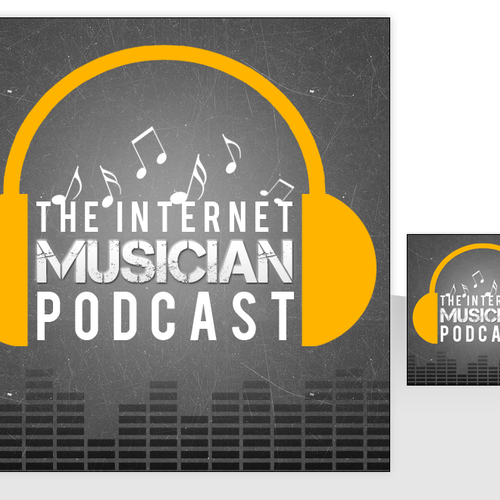 The Internet Musician Podcast needs album graphic for iTunes Diseño de CreativeCupofTee
