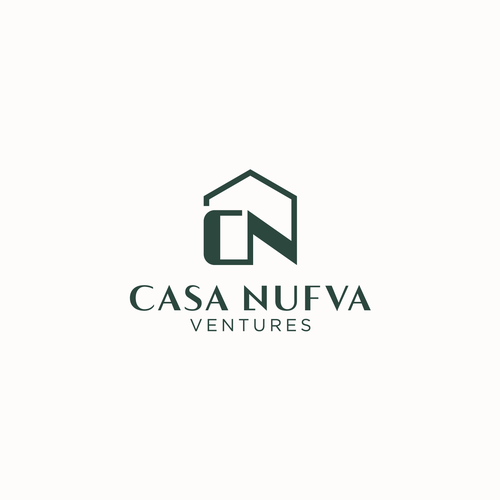 Real estate investing logo symbolizing growth Design by vecrow