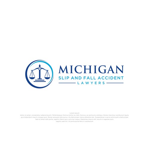 Help us create a brand for "Michigan Slip and Fall Lawyers" Design by masmuse