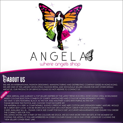 Help Angela Fashion  with a new banner ad Diseño de adrianz.eu