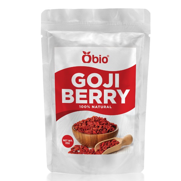 OBIO | Goji Berry Sticker Label Design
