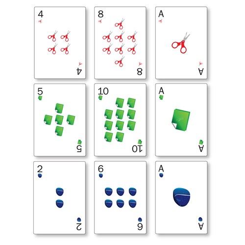 3 Suit Poker(TM) card deck & package. Free advertising for you! Design by smallprints