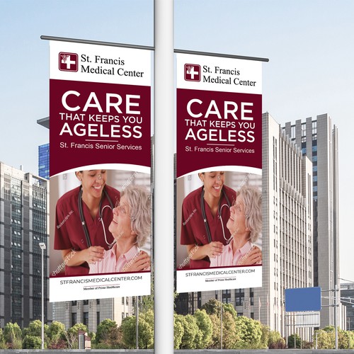 Design a banner that attracts older adults & families to use our specialized senior care & services Design von Sketch Media™