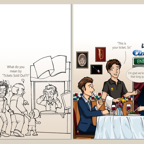 Help An American casual diner with a new illustration Design por Kousenkai