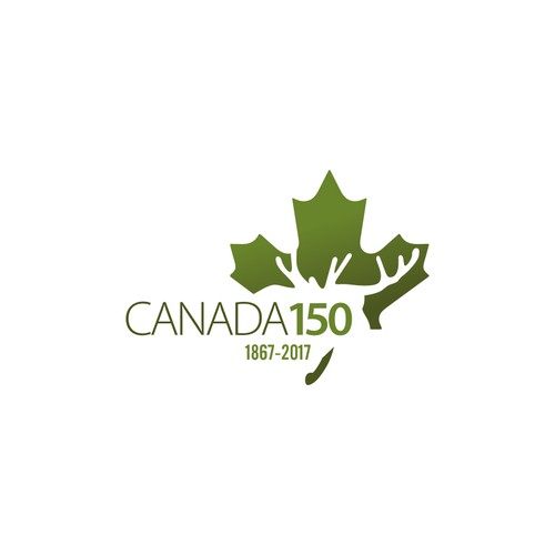 Community contest: Design Canada’s 150th birthday logo! Design by chivee