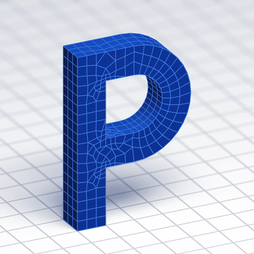 Create the icon for Polygon, an iPad app for 3D models Design by Some9000