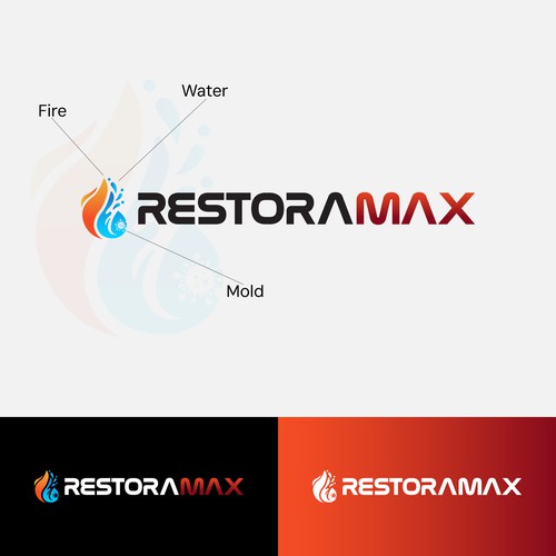 Restoration Company Branding. Design by designerhabib04