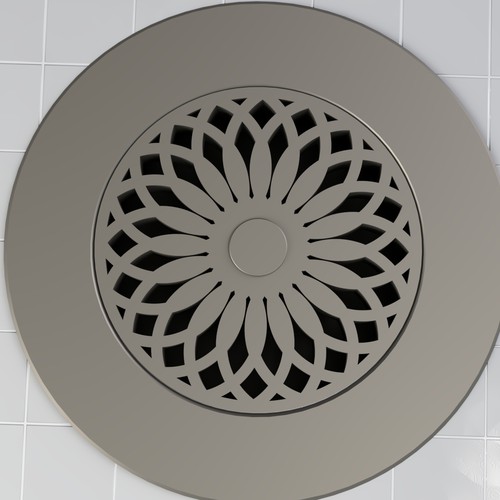 Design the holes pattern for a Shower Drain Design by ANGEL■█