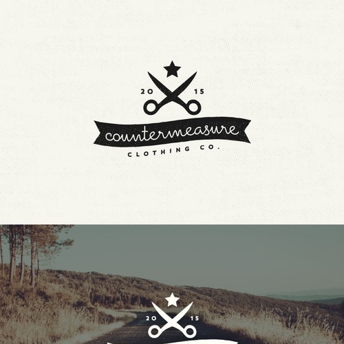 CounterMeasure Clothing needs a sophisticated logo with a hint of rebellion and adventure. Diseño de Gio Tondini