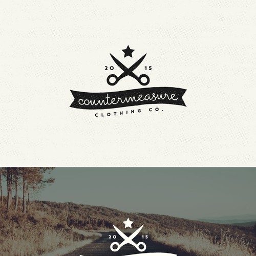 CounterMeasure Clothing needs a sophisticated logo with a hint of rebellion and adventure. Design por Gio Tondini