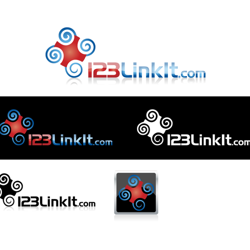 Web 2.0 Logo for 123LinkIt.com Design by lombokijo