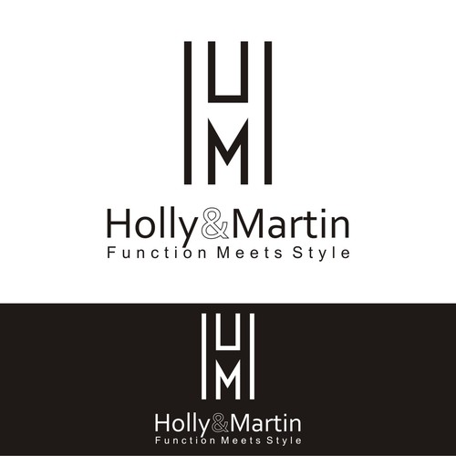 Create the next logo for Holly & Martin Design by Joe_Birust99