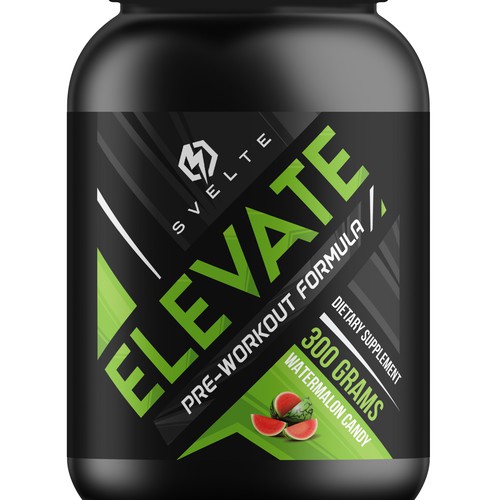 Design a Simple, Yet Captivating Label for Company's New Pre-Workout Product Design by Rifat_Jishan