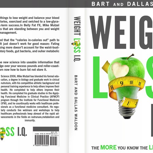 Design a creative and simple cover for weight loss book Design by Milica M.