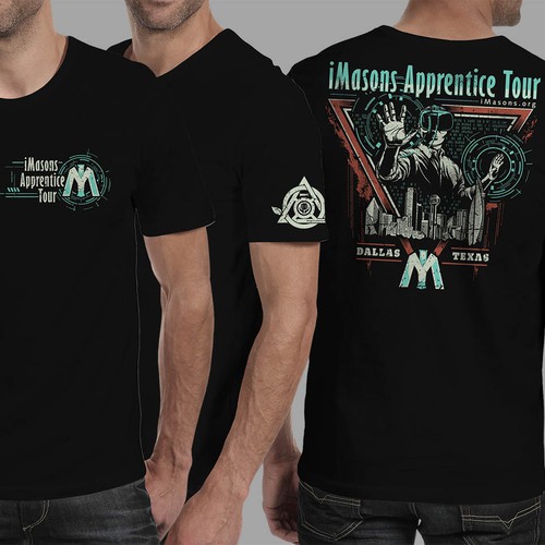 Create a t-shirt for Infrastructure Masons (iMasons) new data center tour: “iMasons Apprentice Tour” Design by ＨＡＲＤＥＲＳ