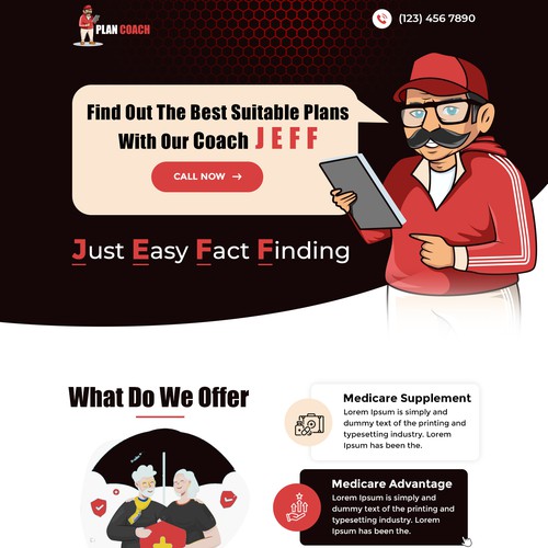 Designs | We need a simple to use educational funnel for insurance ...