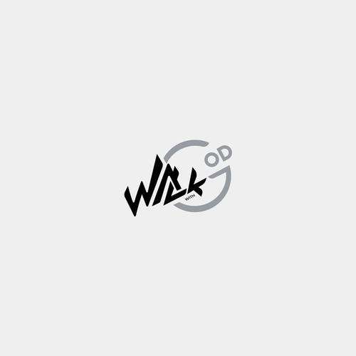 Walk With God Minimalist Luxury Logo for a Modern Faith & Fashion Brand Design by EXPOinf