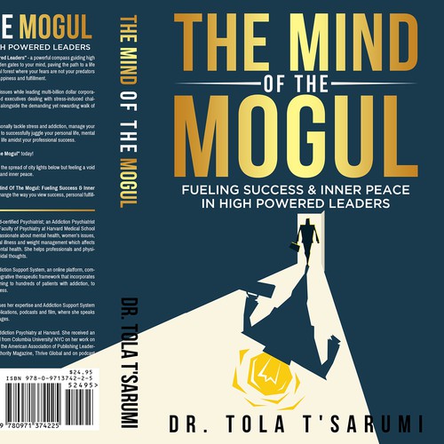 The Mind of the Mogul book cover Design by Bigpoints