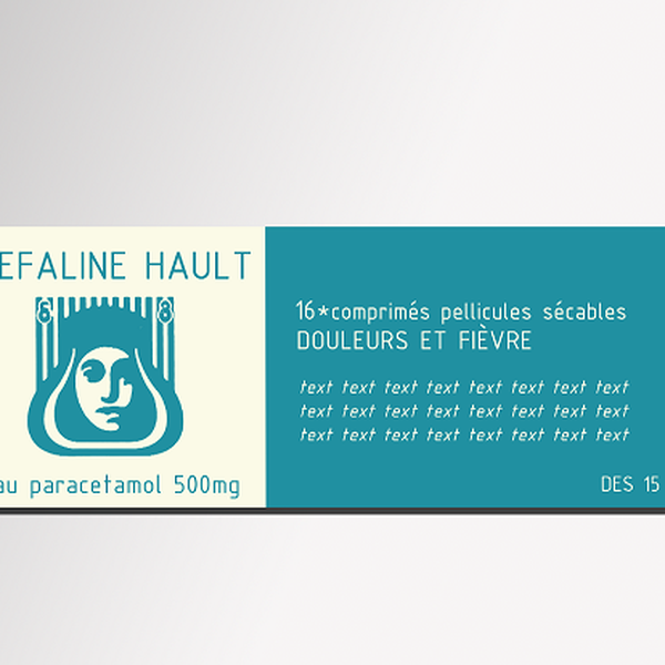 Créer un nouveau packaging impactant pour un médicament historique : Cefaline