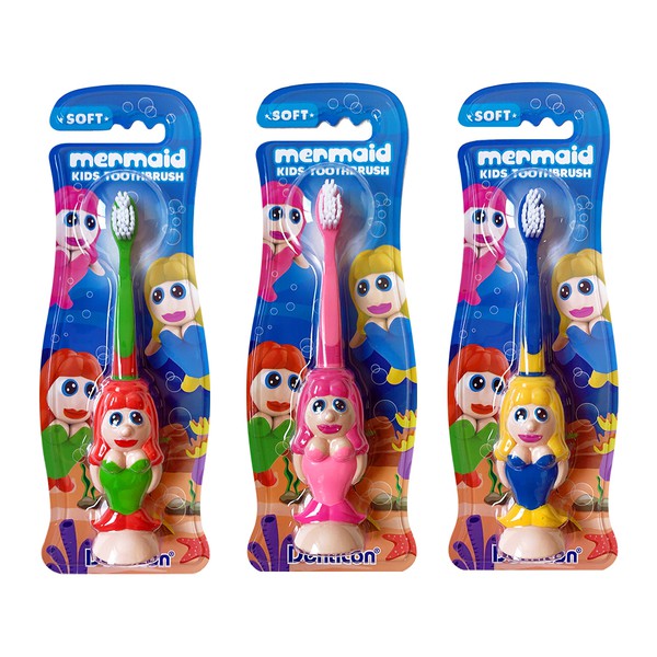 Mermaid Shape Kid's toothbrush 