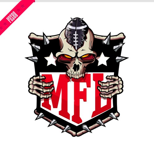 Design parody bootleg nfl logo in high quality within 12hrs by  Anamrafique0125