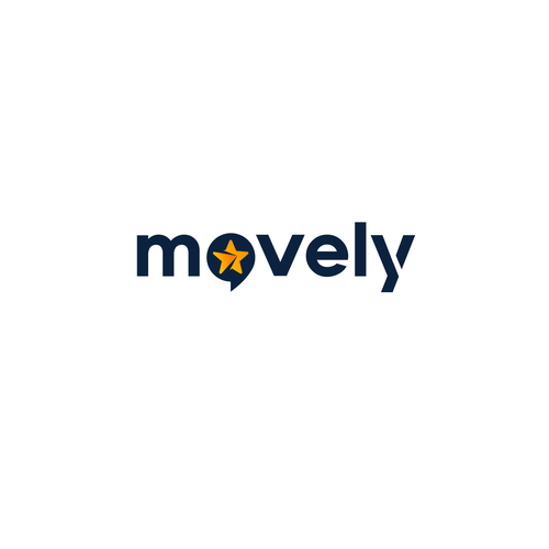 movely wesbite logo design Design by Striker29