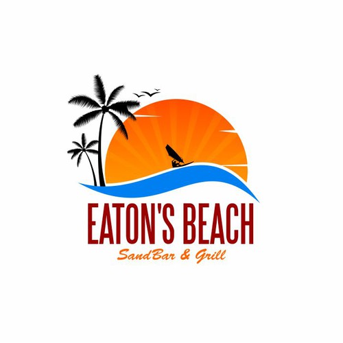 Help Eaton's Beach SandBar & Grill with a new logo | Logo design contest