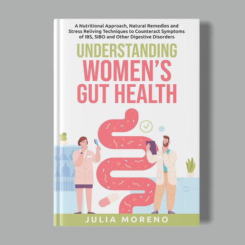 Original and Professional Cover for a book on Digestive Health Design by Chagi-Dzn