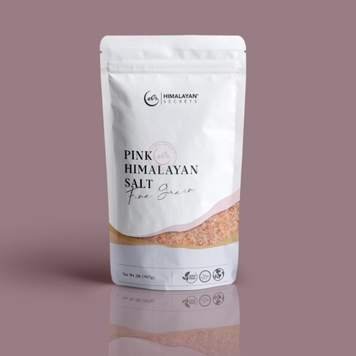 Pink Himalayan Salt for the GLOBAL MARKET Design by @evergracedesign