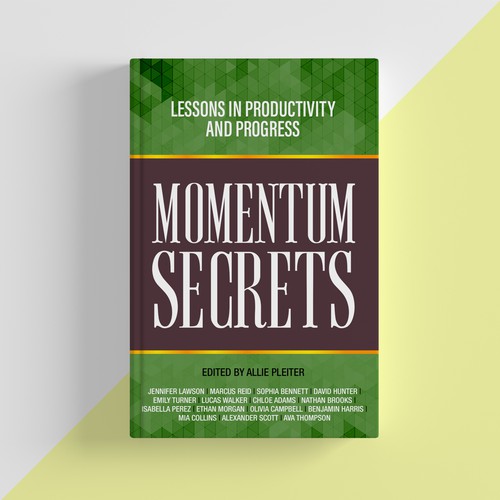 Create a cover for a book about Lessons in Productivity and Progress Design by ShahbazQamar