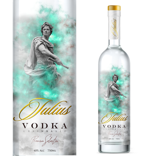 Label design for new vodka Brand Design réalisé par LucaToni