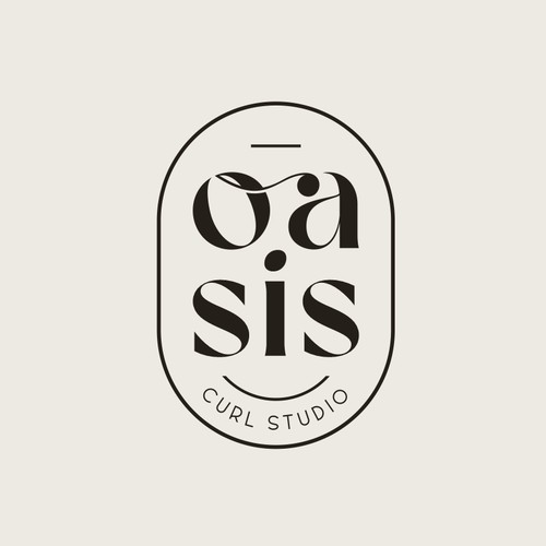 A logo for a curl studio that supports woman in feeling confident in their natural texture Design by perféctroll