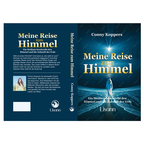 Cover for spiritual book My Journey to Heaven Design by Cover_Design_Expert