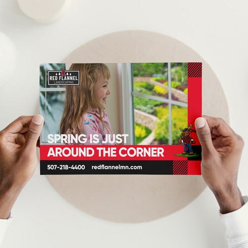 NEW POSTCARD FOR SPRING Design von magnificent 7&co